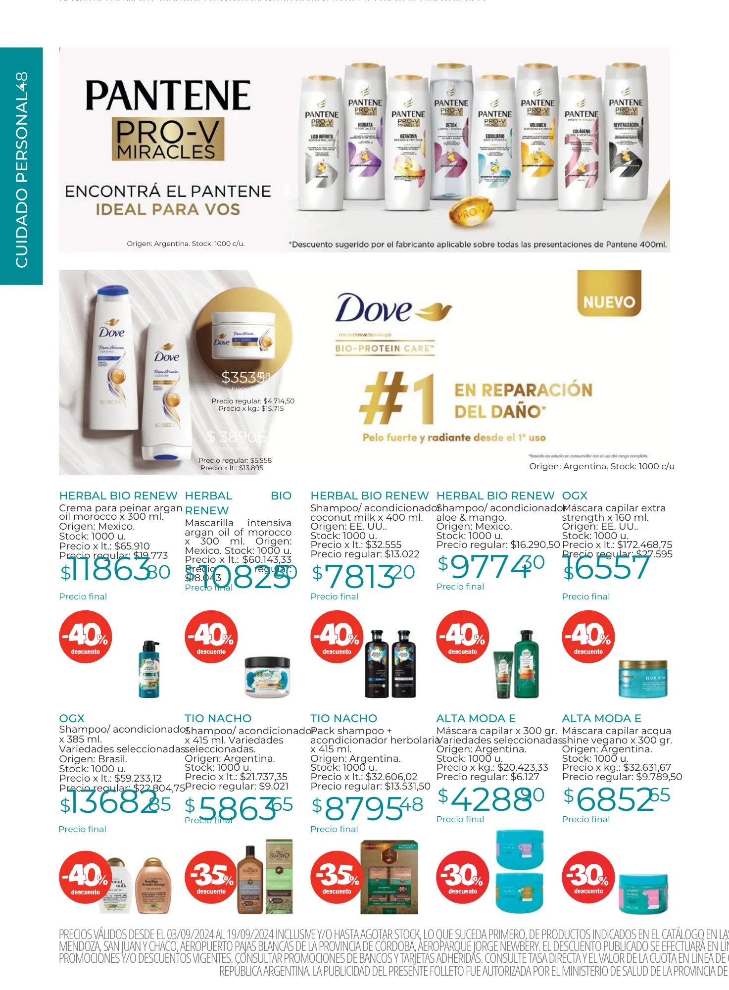 Ofertas de Ofertas de primavera! 3 de septiembre al 19 de septiembre 2024 - Página 36 del catálogo