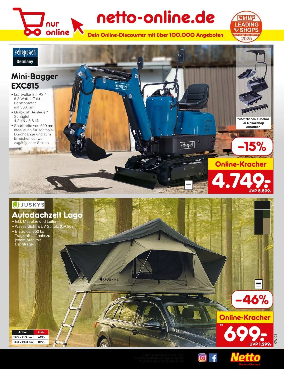 Netto Marken-Discount Angebote von 16. Februar bis 21. Februar 2026 - Prospekt seite 49