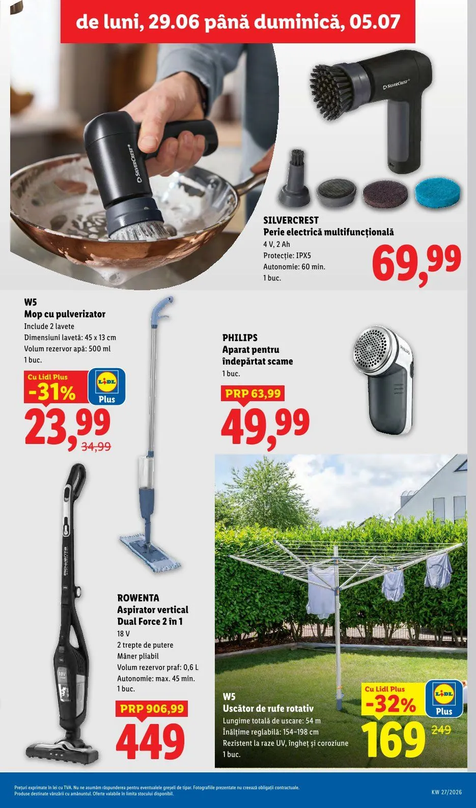 Catalog Oferte de neratat Lidl de la 29 iunie până la 5 iulie 2026 - Revista Pagina 49
