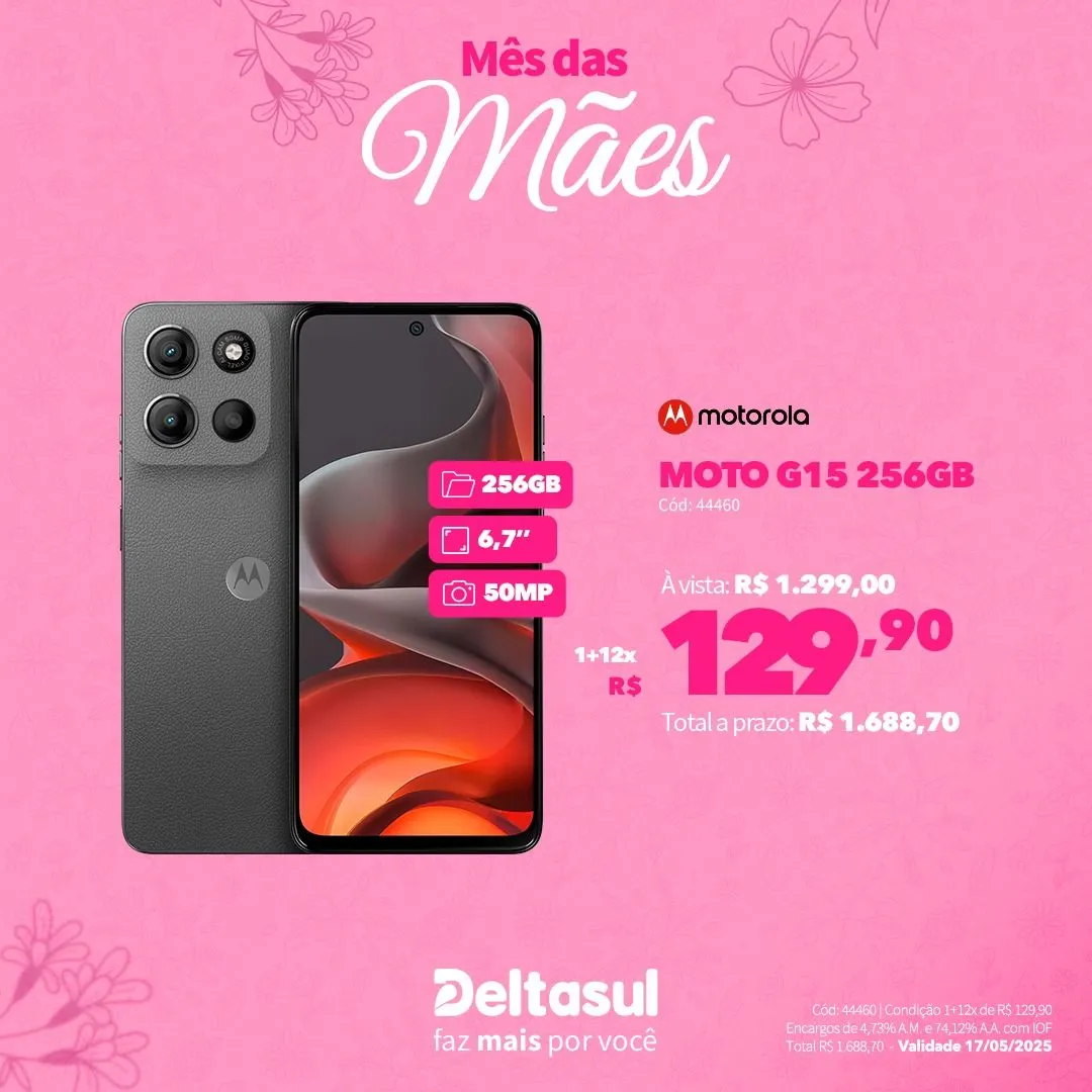 Encarte de Deltasul Mês das Mães! 5 de maio até 17 de maio 2025 - Pagina 55