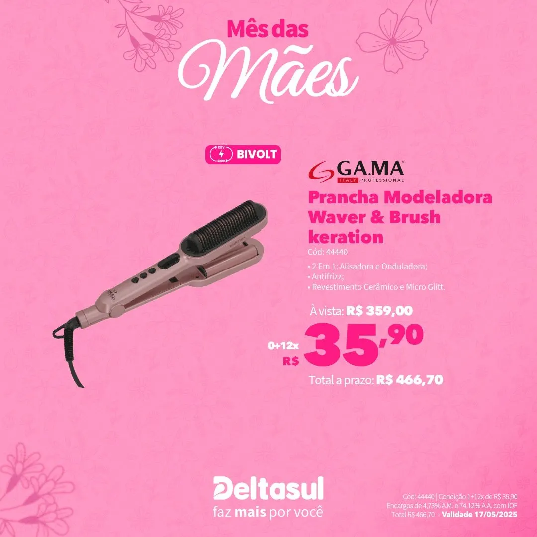 Encarte de Deltasul Mês das Mães! 5 de maio até 17 de maio 2025 - Pagina 12