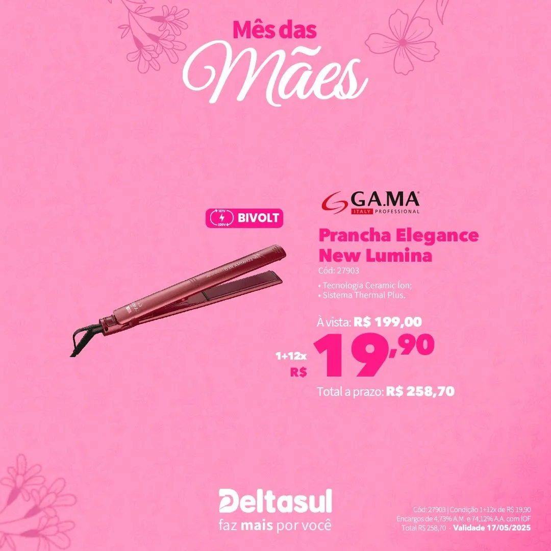 Encarte de Deltasul Mês das Mães! 5 de maio até 17 de maio 2025 - Pagina 17