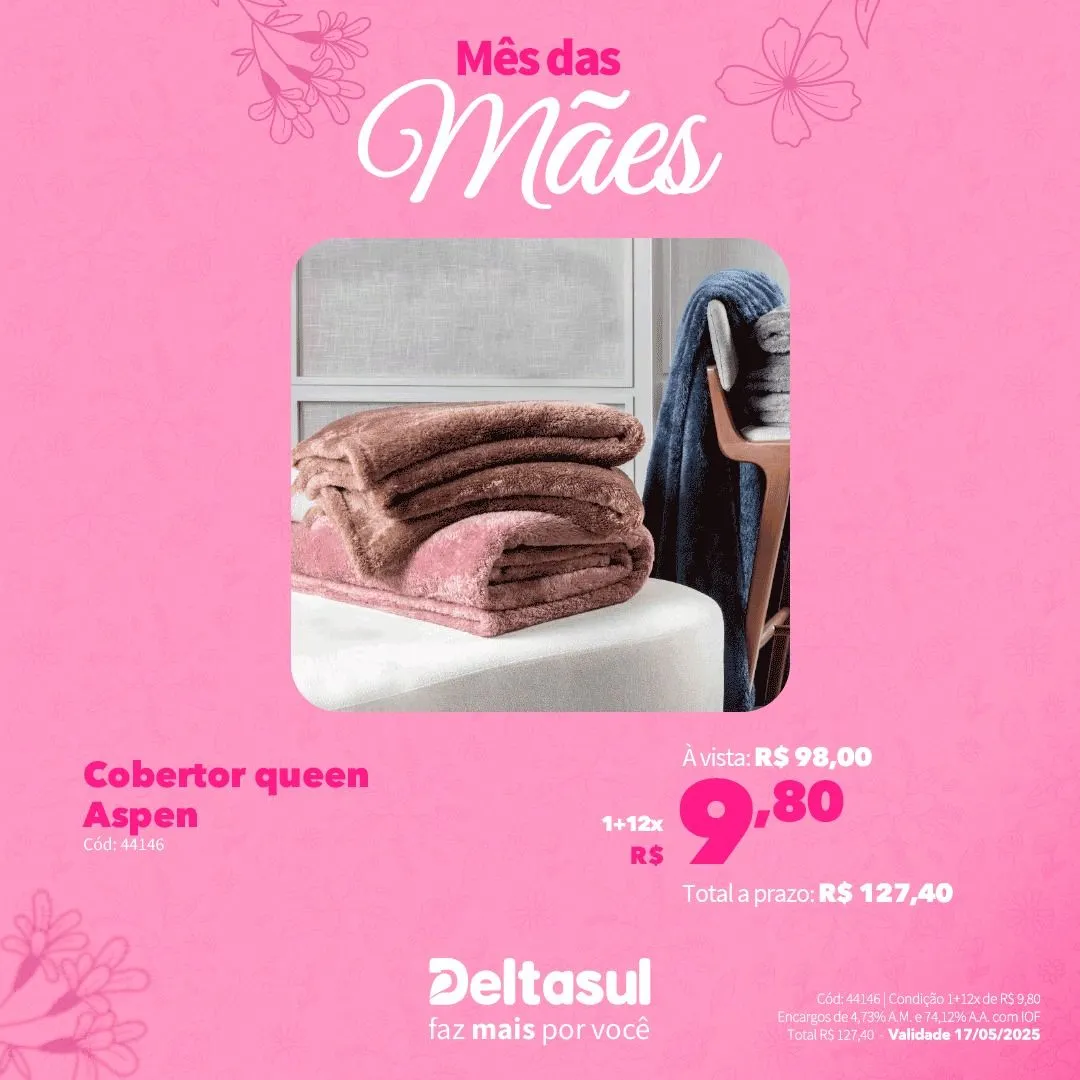 Encarte de Deltasul Mês das Mães! 5 de maio até 17 de maio 2025 - Pagina 56