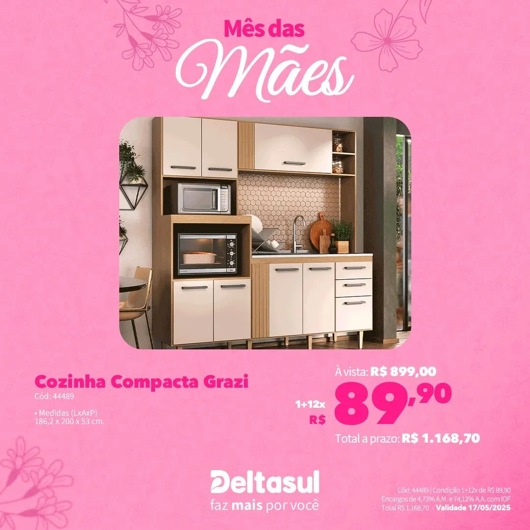 Encarte de Deltasul Mês das Mães! 5 de maio até 17 de maio 2025 - Pagina 49