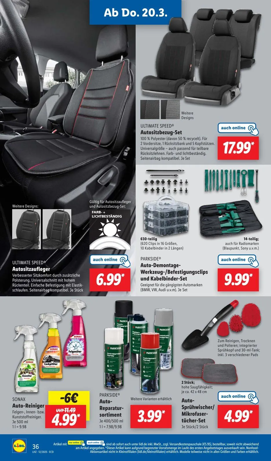 Lidl Prospekt von 17. März bis 22. März 2025 - Prospekt seite 50