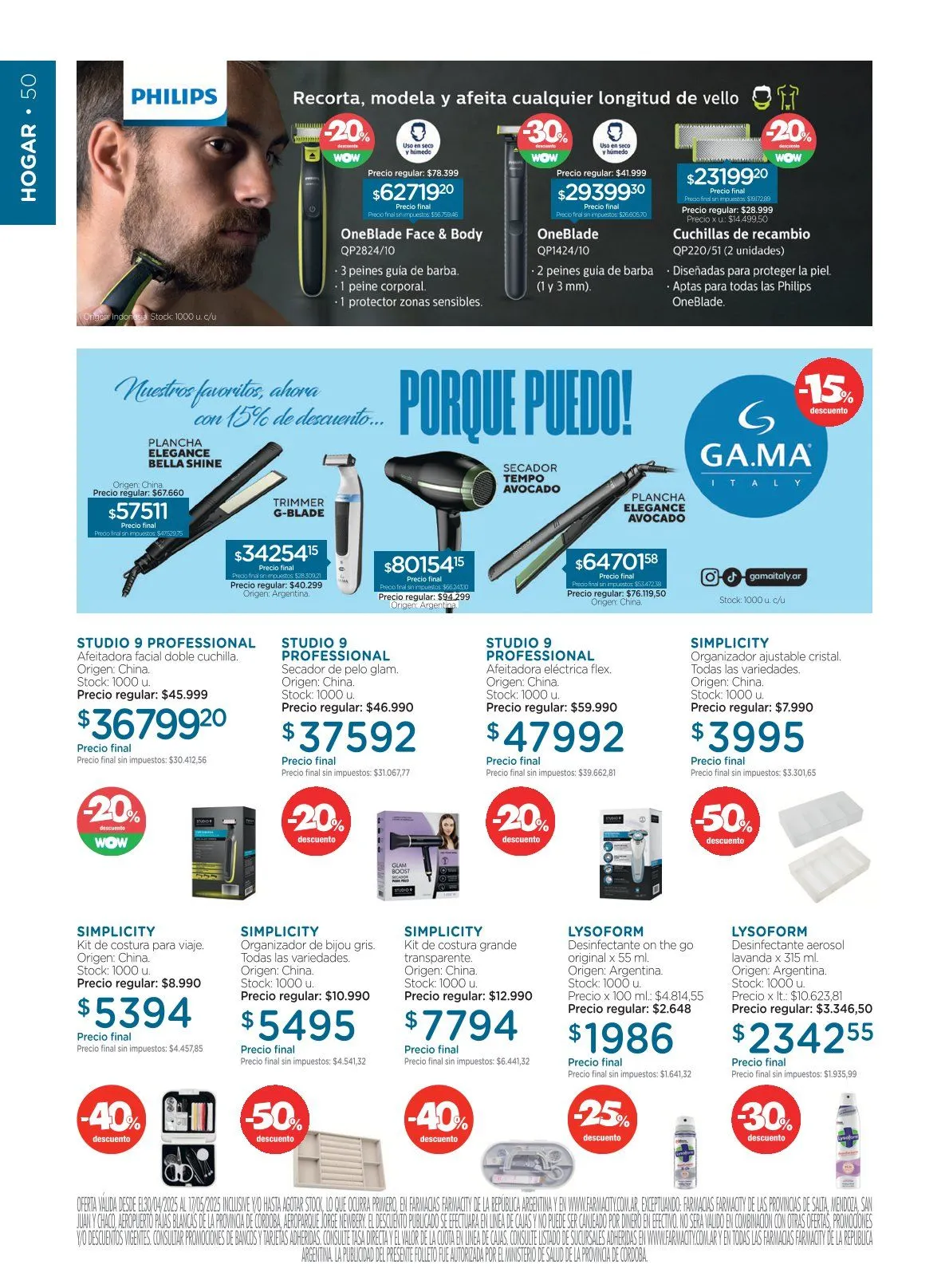 Ofertas de Farmacity Ofertas 6 de mayo al 17 de mayo 2025 - Página 50 del catálogo