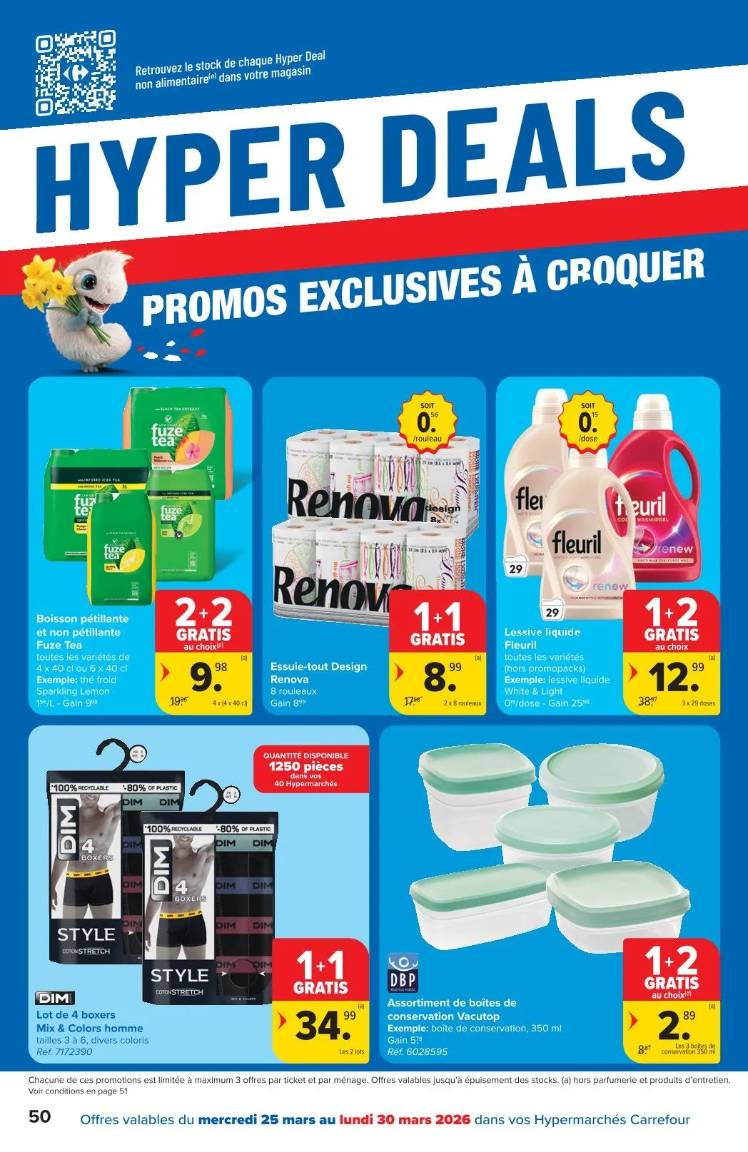 Carrefour folders van 25 maart tot 7 april 2026 - folder pagina 50