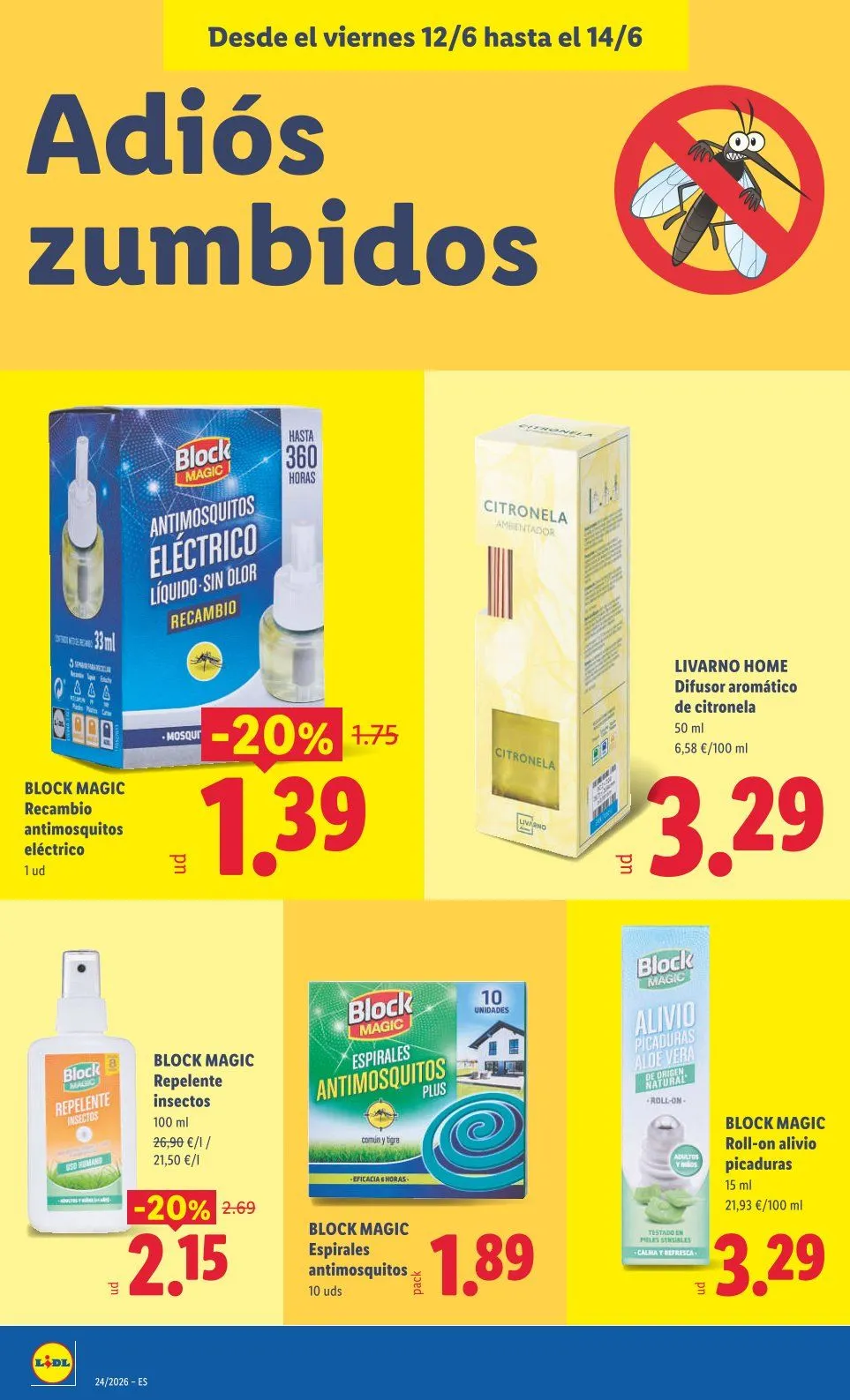 Catálogo de  Catálogos de Lidl 8 de junio al 14 de junio 2026 - Página 50