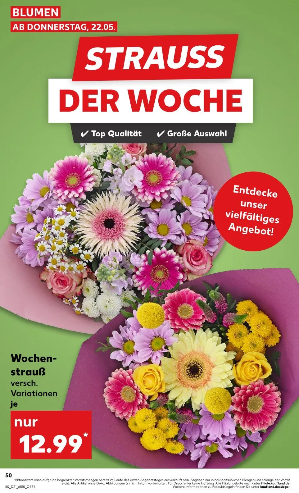 Kaufland Prospekt von 22. Mai bis 28. Mai 2025 - Prospekt seite 50