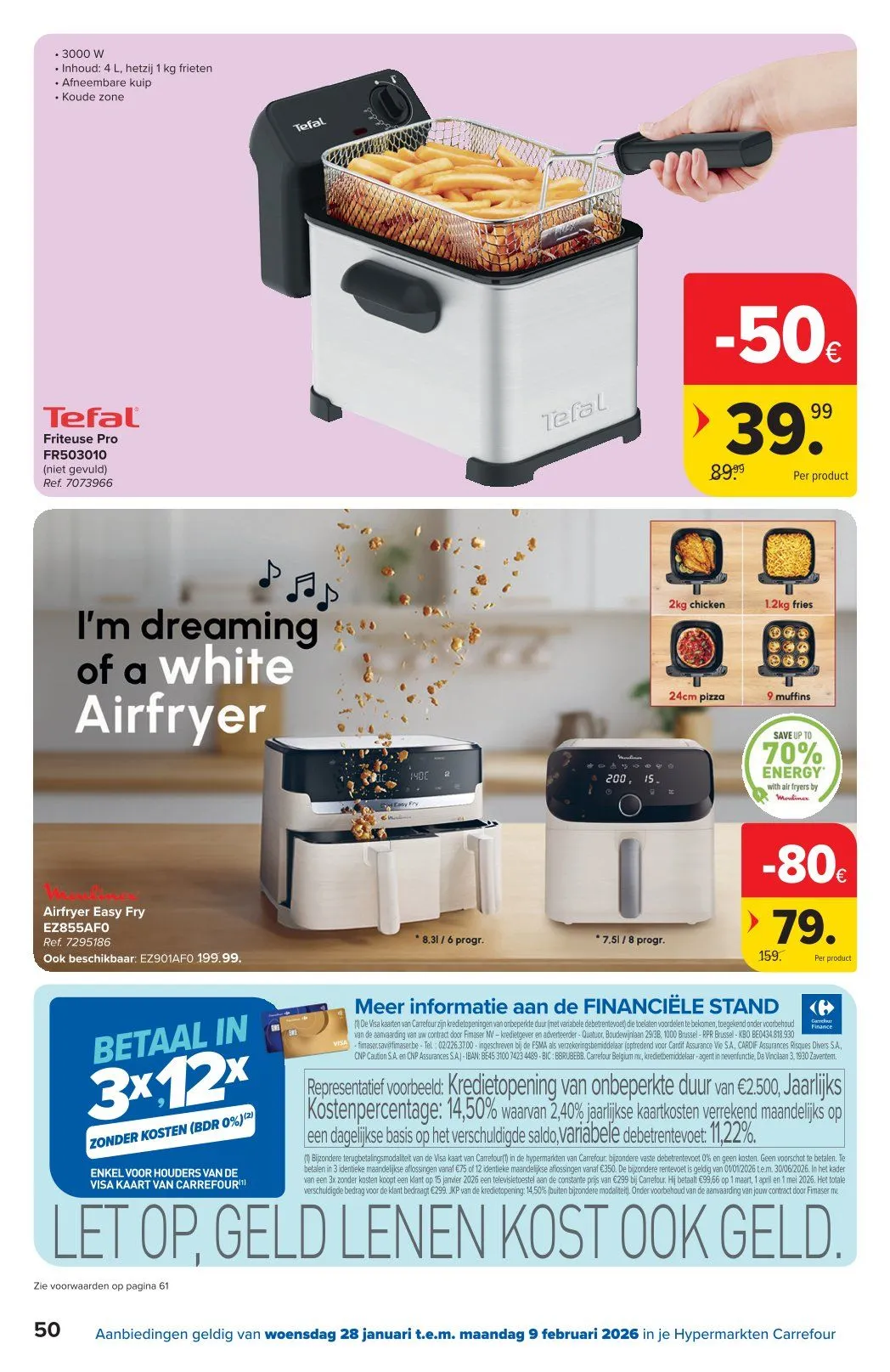 Carrefour folder van 28 januari tot 9 februari 2026 - folder pagina 50