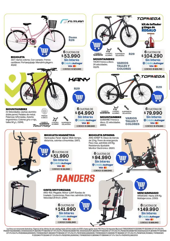 Ofertas de Ofertas Authogar - Últimos catálogos 2 de octubre al 3 de noviembre 2025 - Página 50 del catálogo