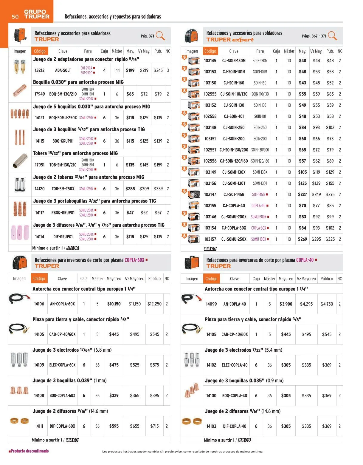 Catálogo de Truper catálogos y ofertas 20 de marzo al 30 de mayo 2026 - Pagina 50