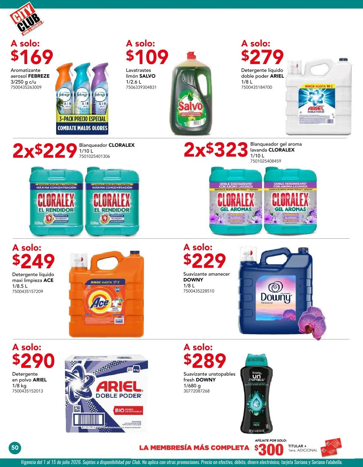 Catálogo de City Club Ofertas 1 de julio al 31 de julio 2026 - Pagina 50