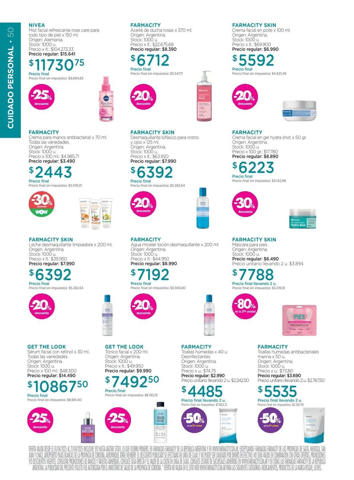 Ofertas de Farmacity Ofertas 7 de abril al 21 de abril 2025 - Página 50 del catálogo