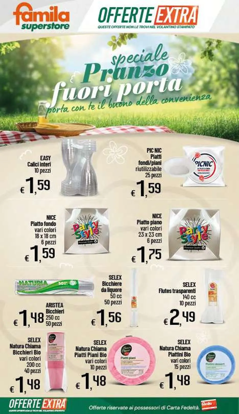  Volantini Famila Superstore da 26 marzo a 4 aprile di 2026 - Pagina del volantino 50