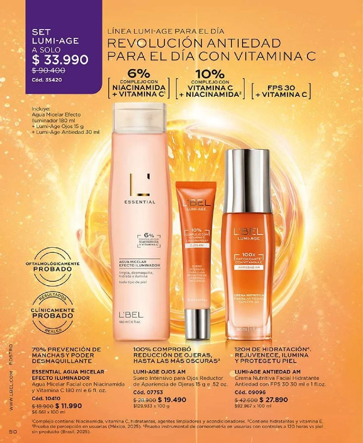 Catálogo de L'Bel Ofertas 17 de julio al 31 de julio 2026 - Página 50