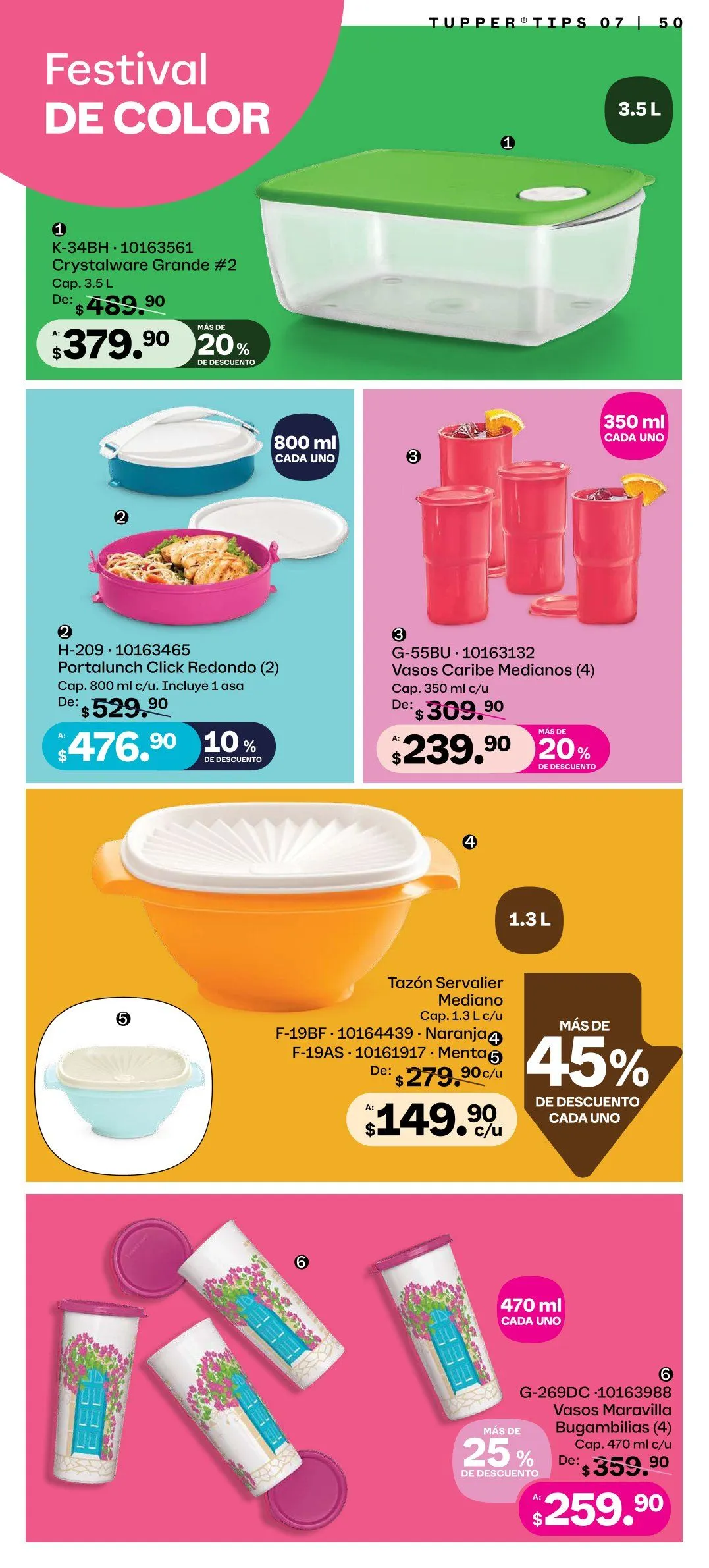 Catálogo de Tupperware catálogos y ofertas 16 de junio al 13 de julio 2025 - Pagina 38