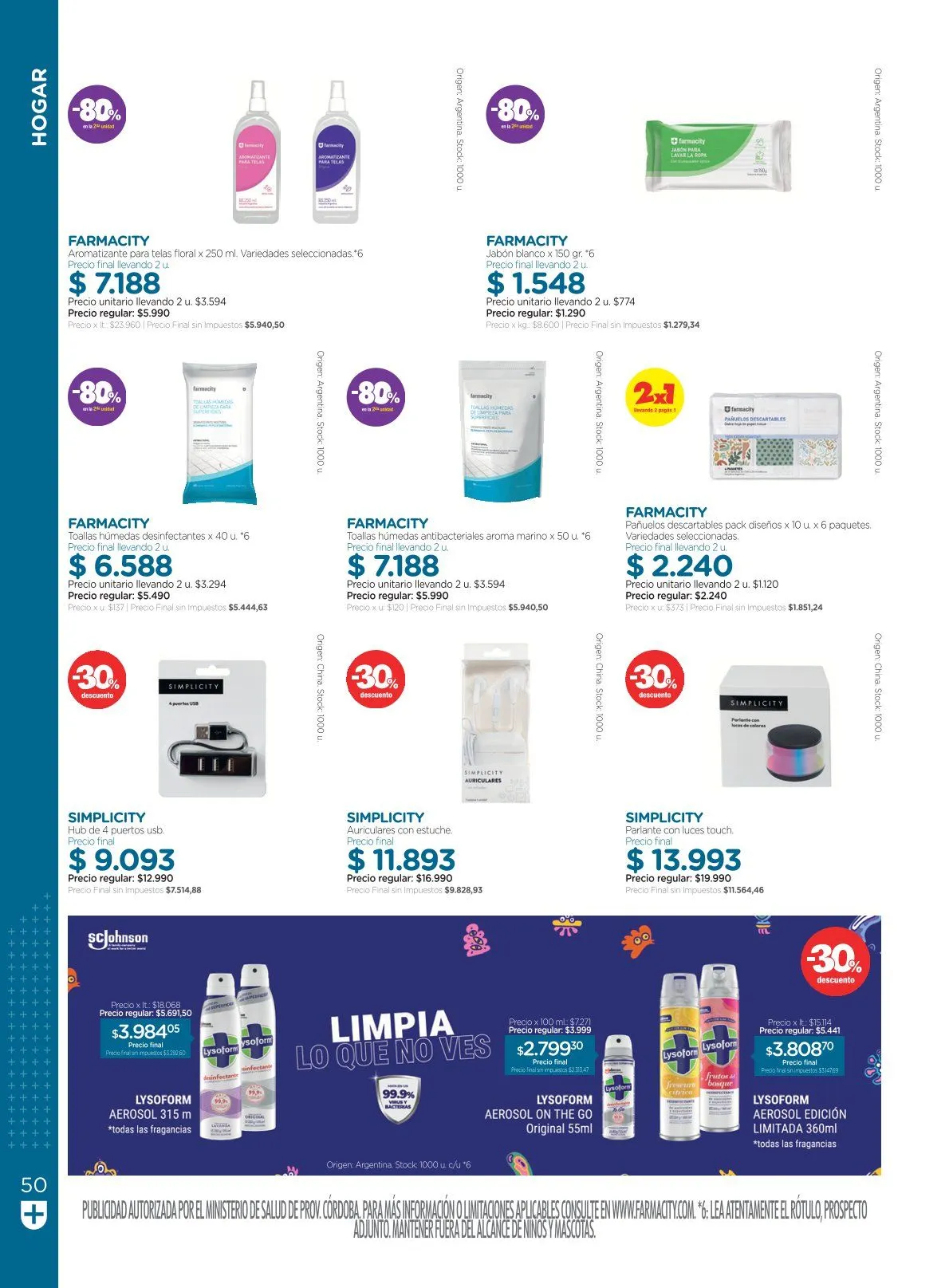 Ofertas de Farmacity Ofertas 1 de julio al 22 de julio 2026 - Página 50 del catálogo