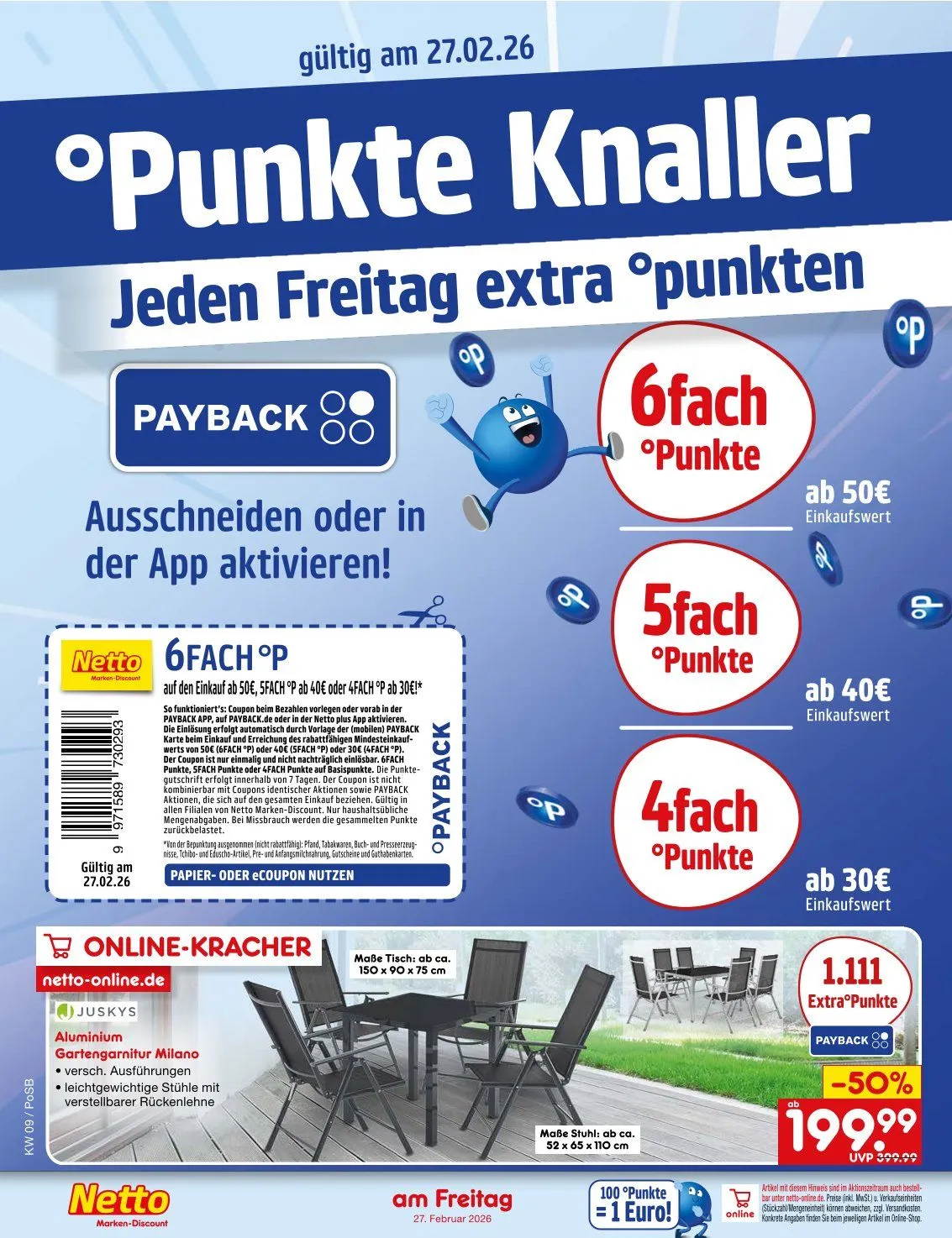 Netto Marken-Discount Prospekte von 2. März bis 7. März 2026 - Prospekt seite 50