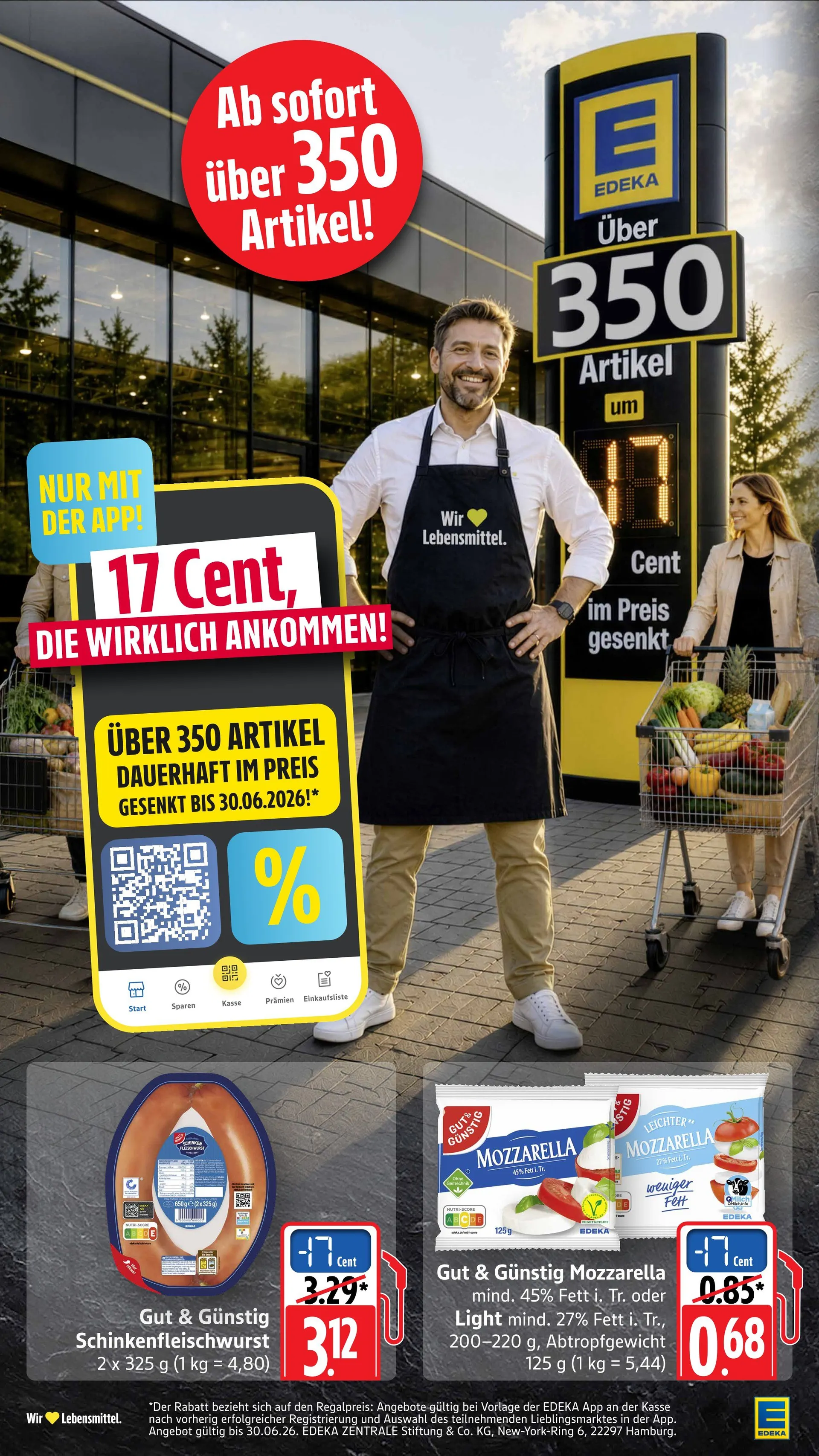 Edeka Angebote von 8. Juni bis 14. Juni 2026 - Prospekt seite 50