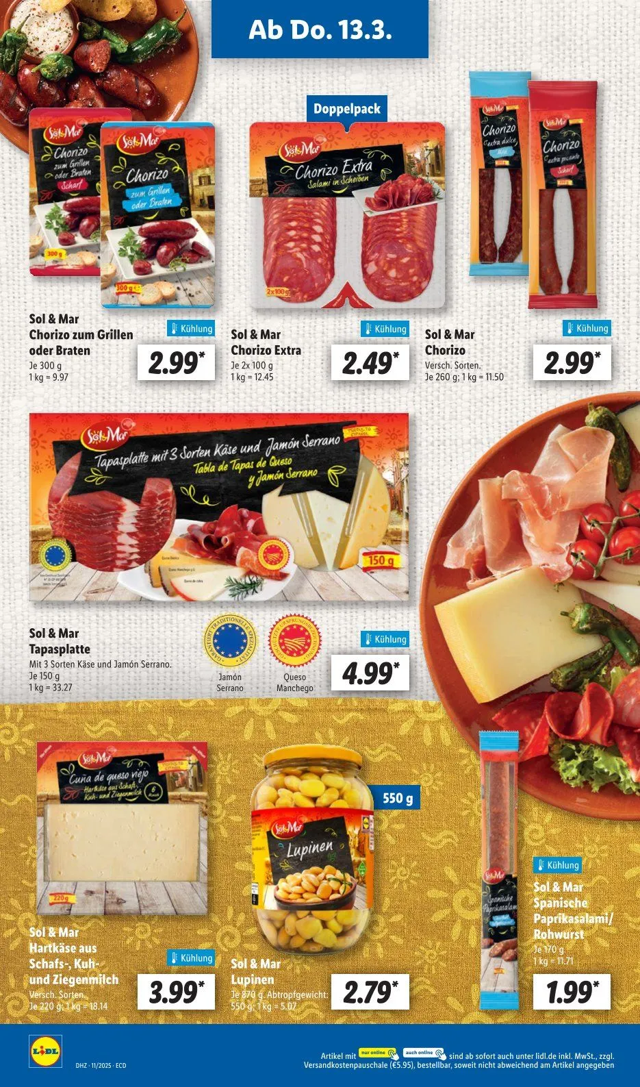 Lidl Prospekt von 10. März bis 15. März 2025 - Prospekt seite 50