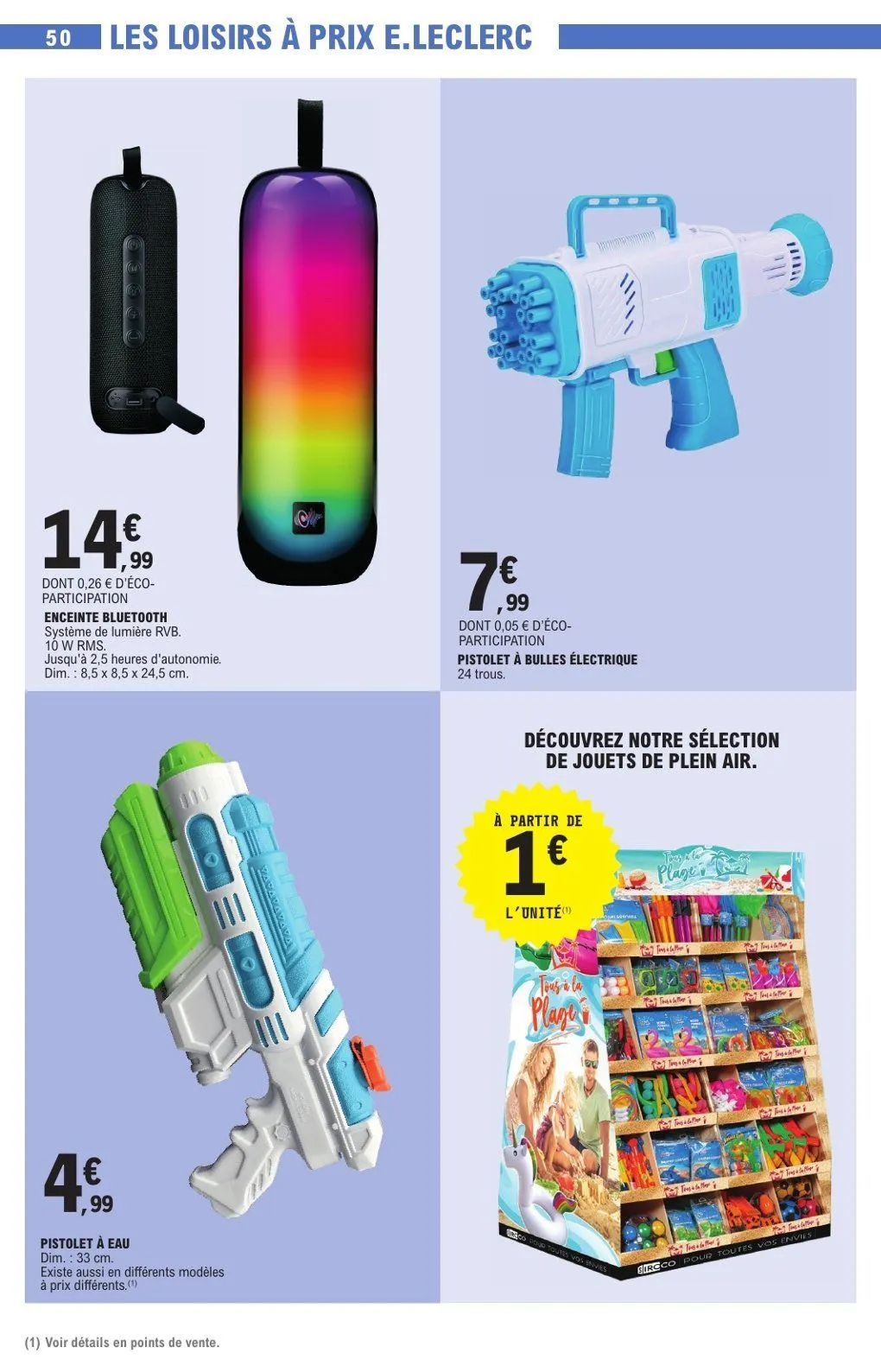 Catalogues E.Leclerc du 16 juin au 20 juin 2026 - Catalogue page 50