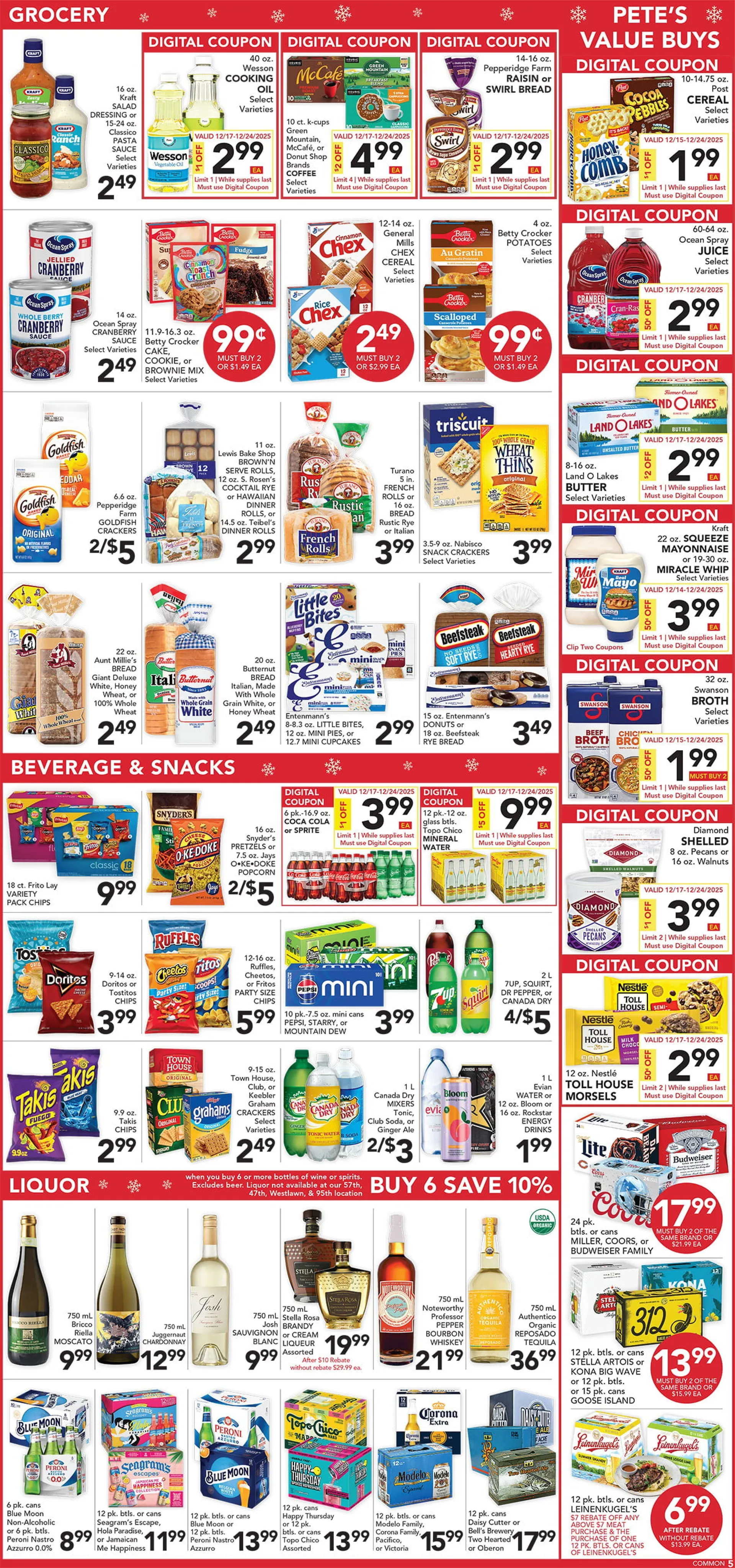 Weekly ad Pete's Fresh Market Sales from December 17 to December 24 2025 - Page 5