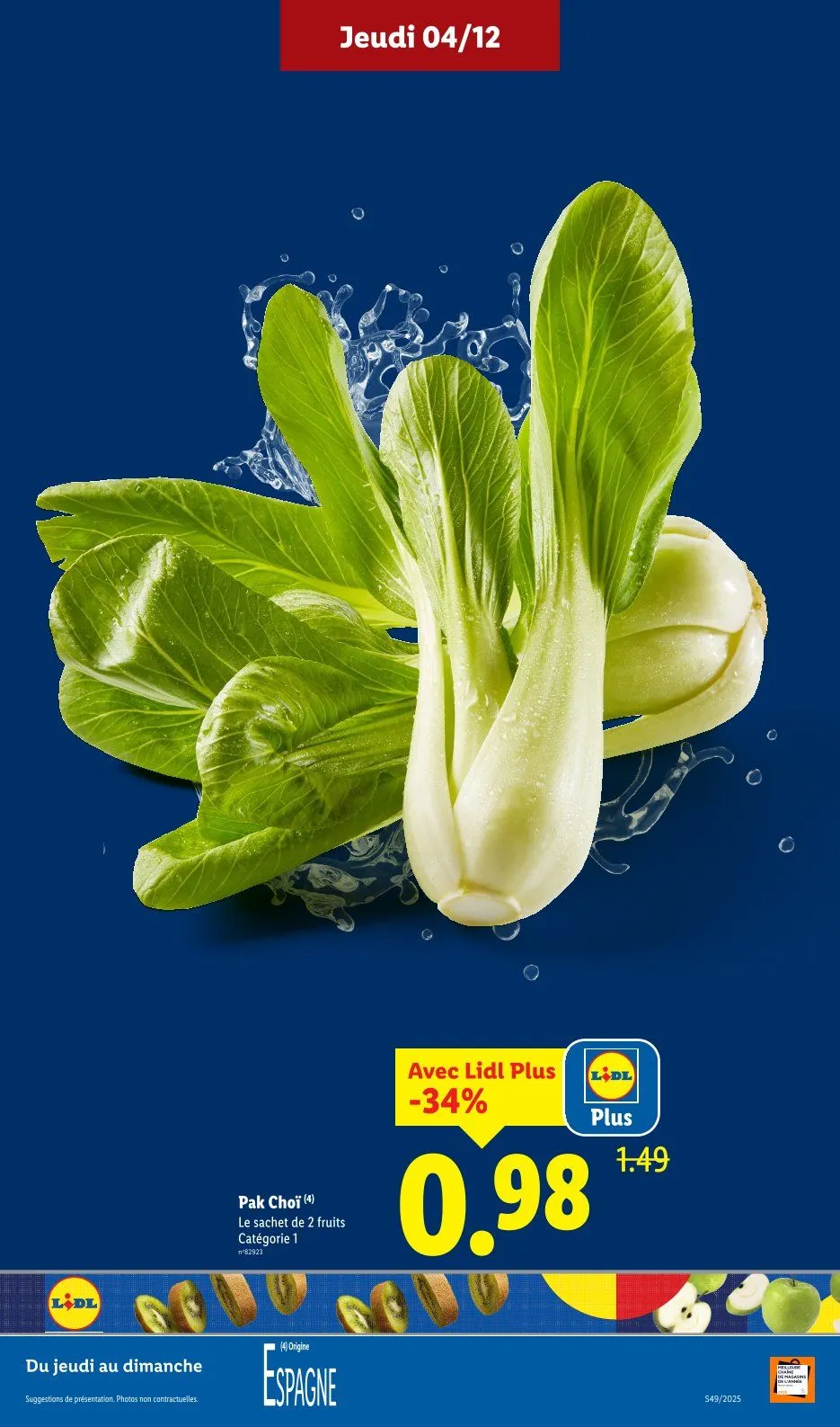 Lidl  Tarjoukset voimassa alkaen 4. joulukuuta - 10. joulukuuta 2025 - Tarjouslehti sivu 5