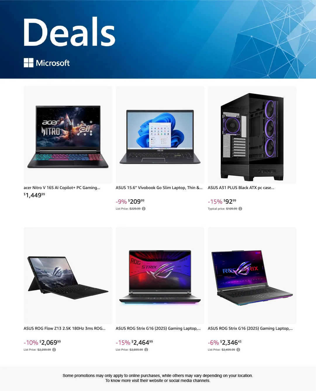 Weekly ad  Microsoft Sales from March 27 to April 15 2026 - Page 4