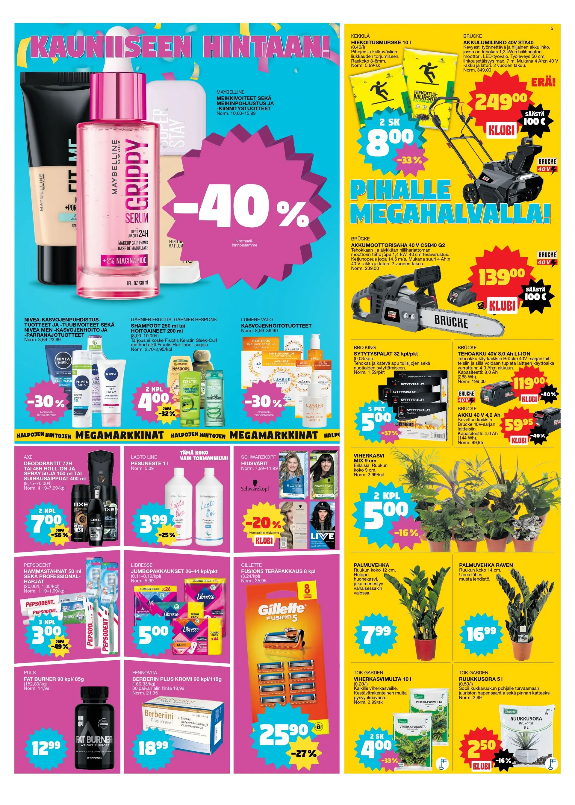 Tokmanni voimassa alkaen 12. tammikuuta - 18. tammikuuta 2026 - Tarjouslehti sivu 5