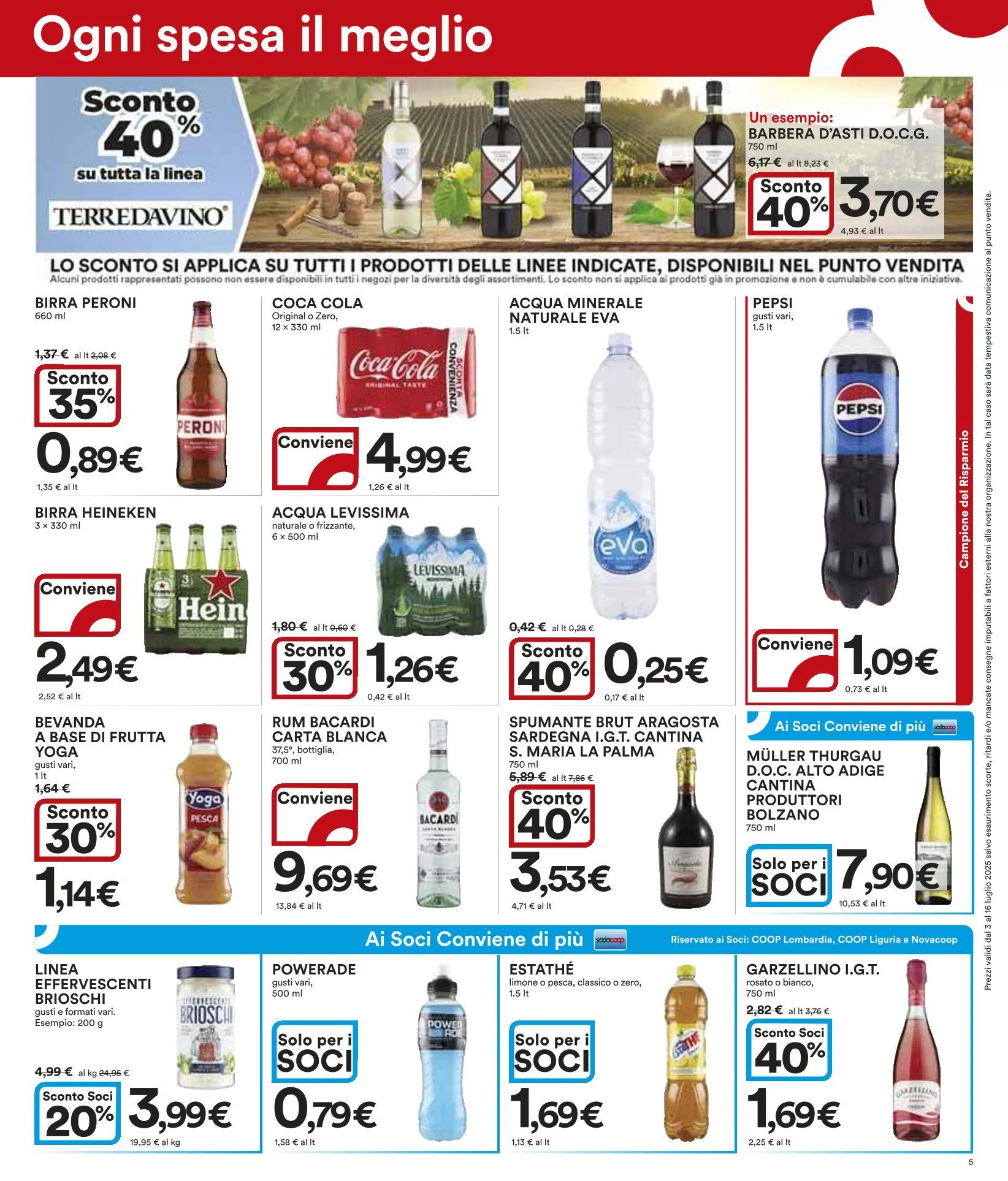 Volantini Ipercoop da 3 luglio a 16 luglio di 2025 - Pagina del volantino 5