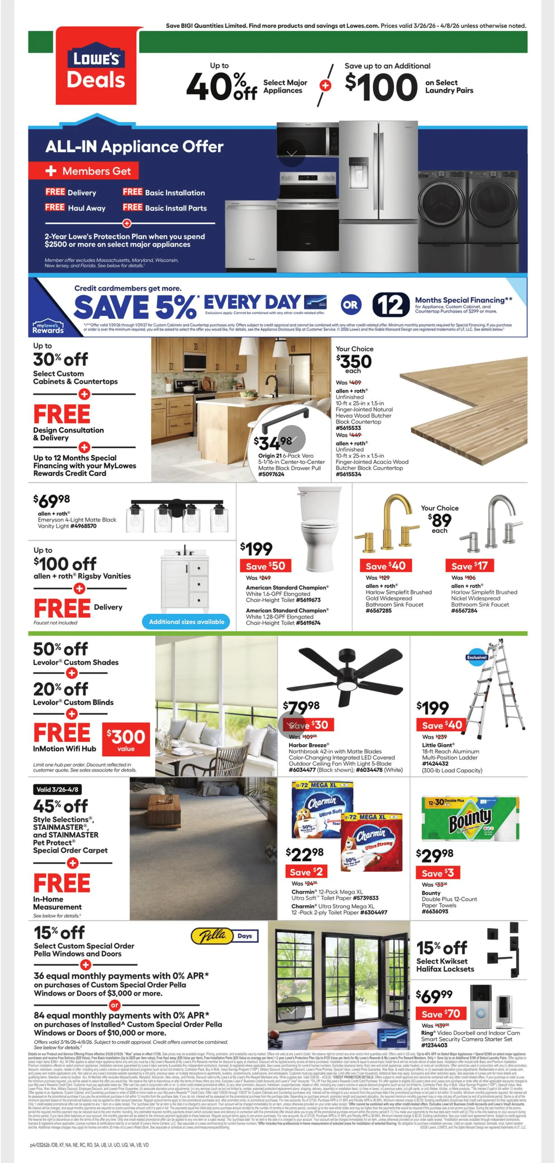 Weekly ad Weekly ads Lowe's from March 26 to April 8 2026 - Page 4