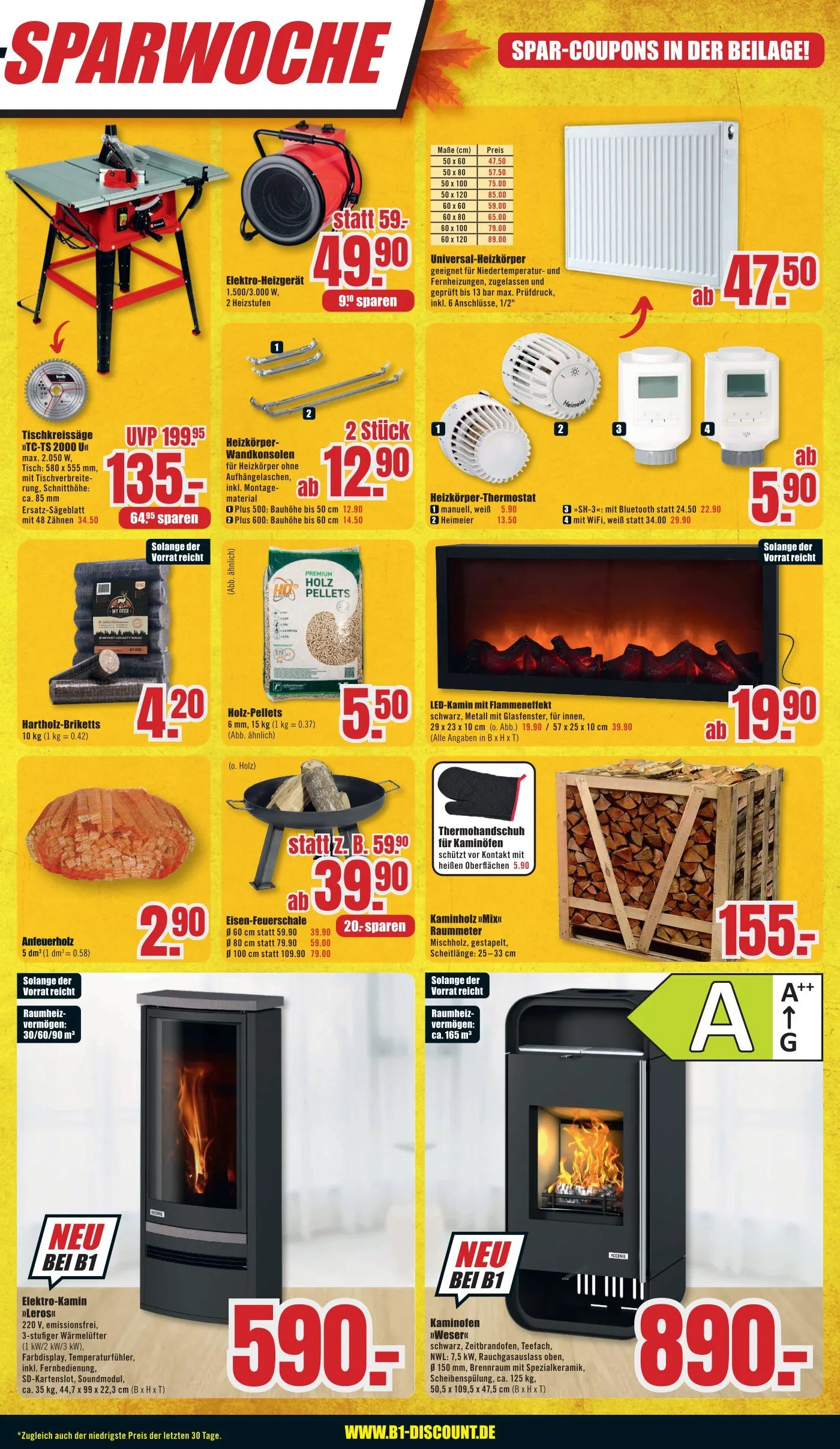 B1 Discount Baumarkt Prospekte  von 25. Oktober bis 30. Oktober 2025 - Prospekt seite 5