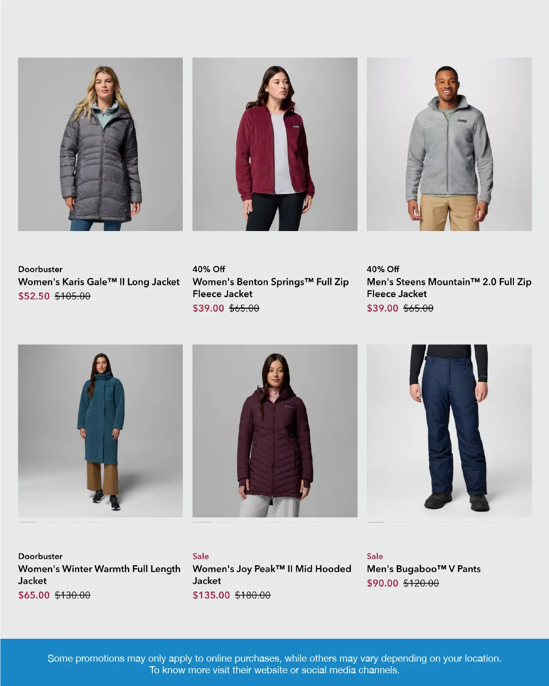 Weekly ad Columbia Sales from December 2 to December 14 2025 - Page 4