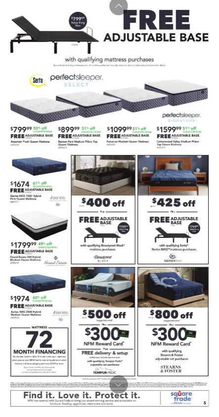 Weekly ad  Nebraska Furniture Mart Sales from December 31 to January 6 2026 - Page 5