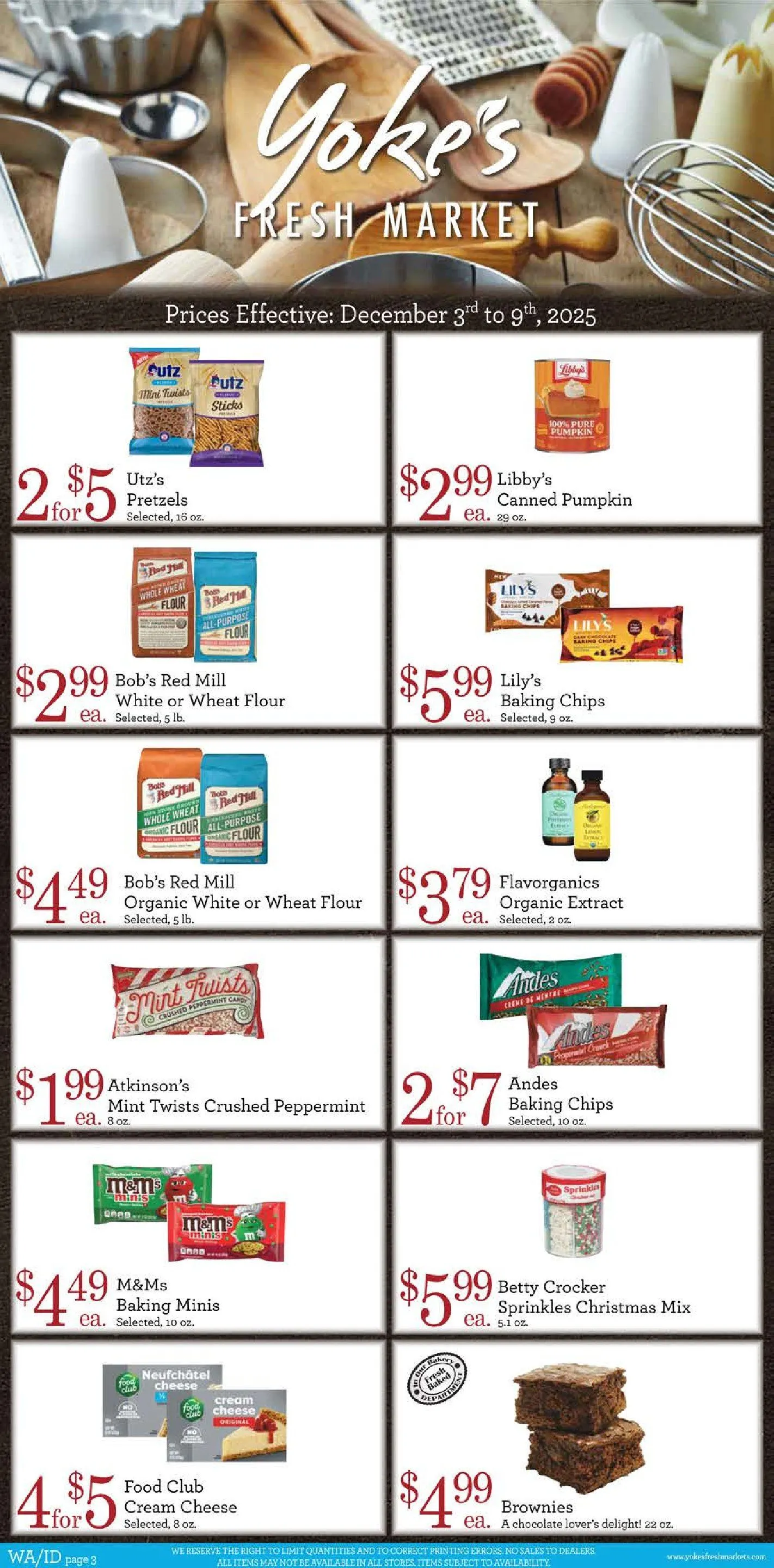 Weekly ad Yoke's Fresh Market Sales from December 3 to December 9 2025 - Page 5