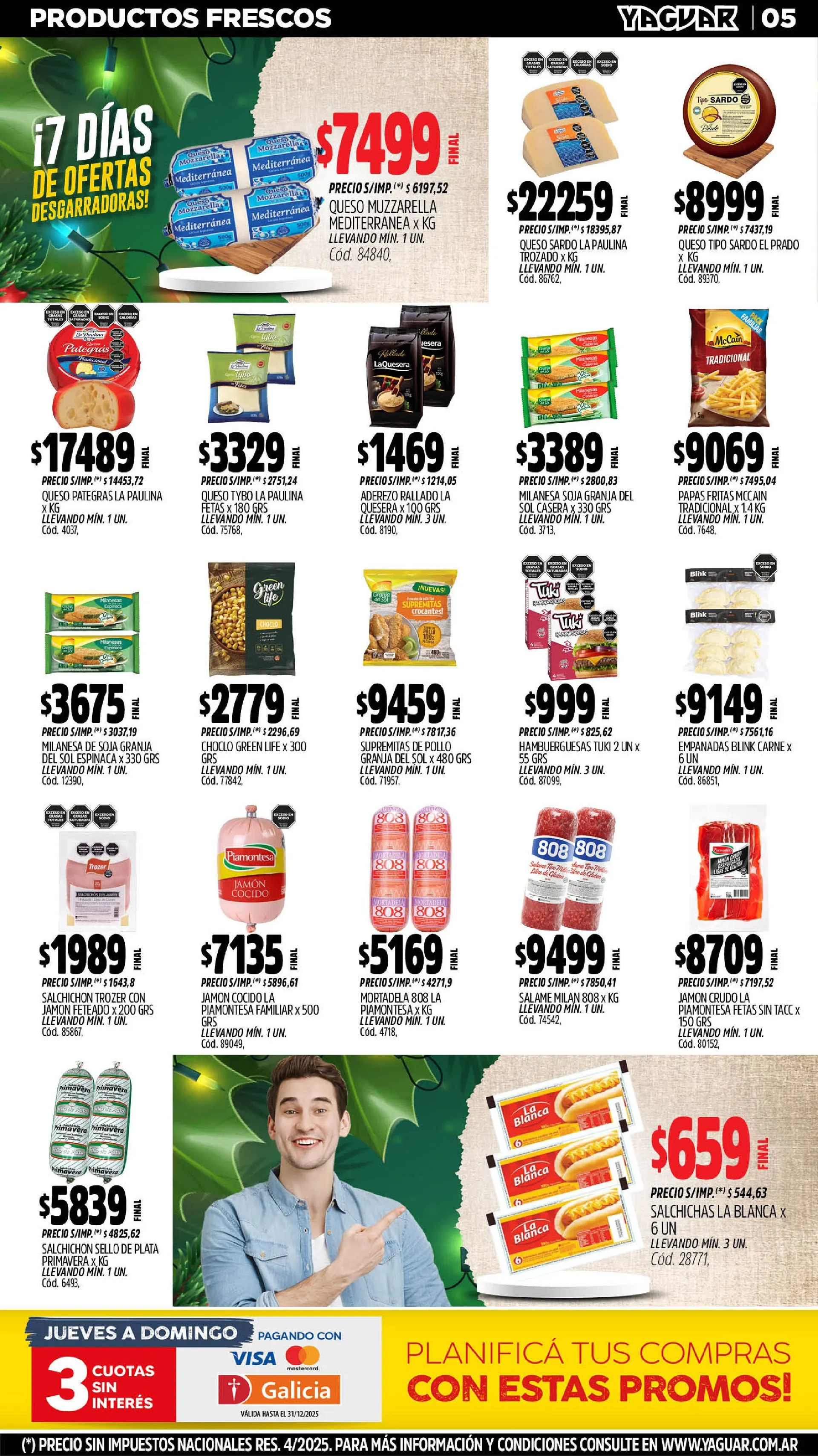 Ofertas de Yaguar Sales 1 de diciembre al 7 de diciembre 2025 - Página 5 del catálogo