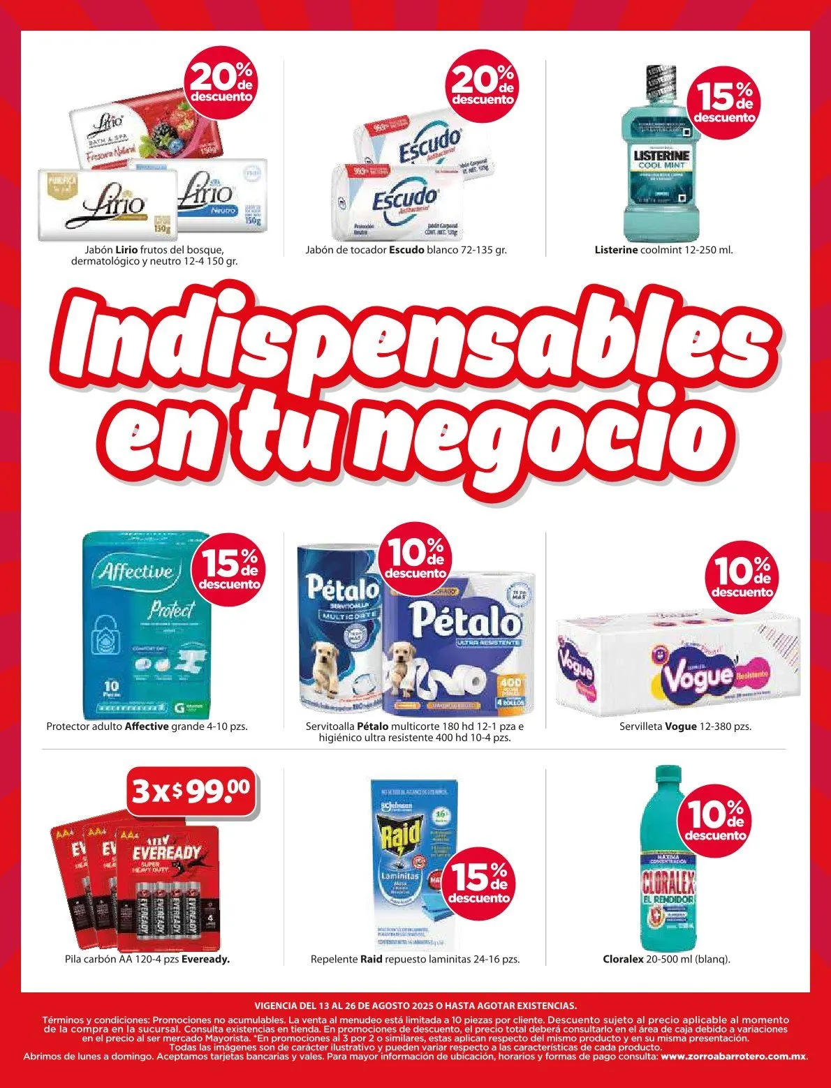 Catálogo de Promociones 13 de agosto al 26 de agosto 2025 - Pagina 5