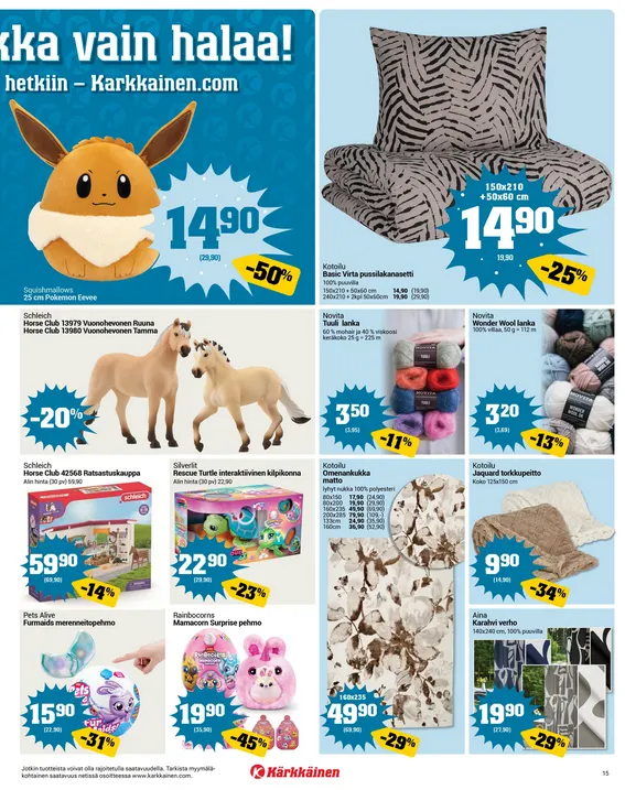 Kärkkäinen voimassa alkaen 7. tammikuuta - 20. tammikuuta 2026 - Tarjouslehti sivu 5