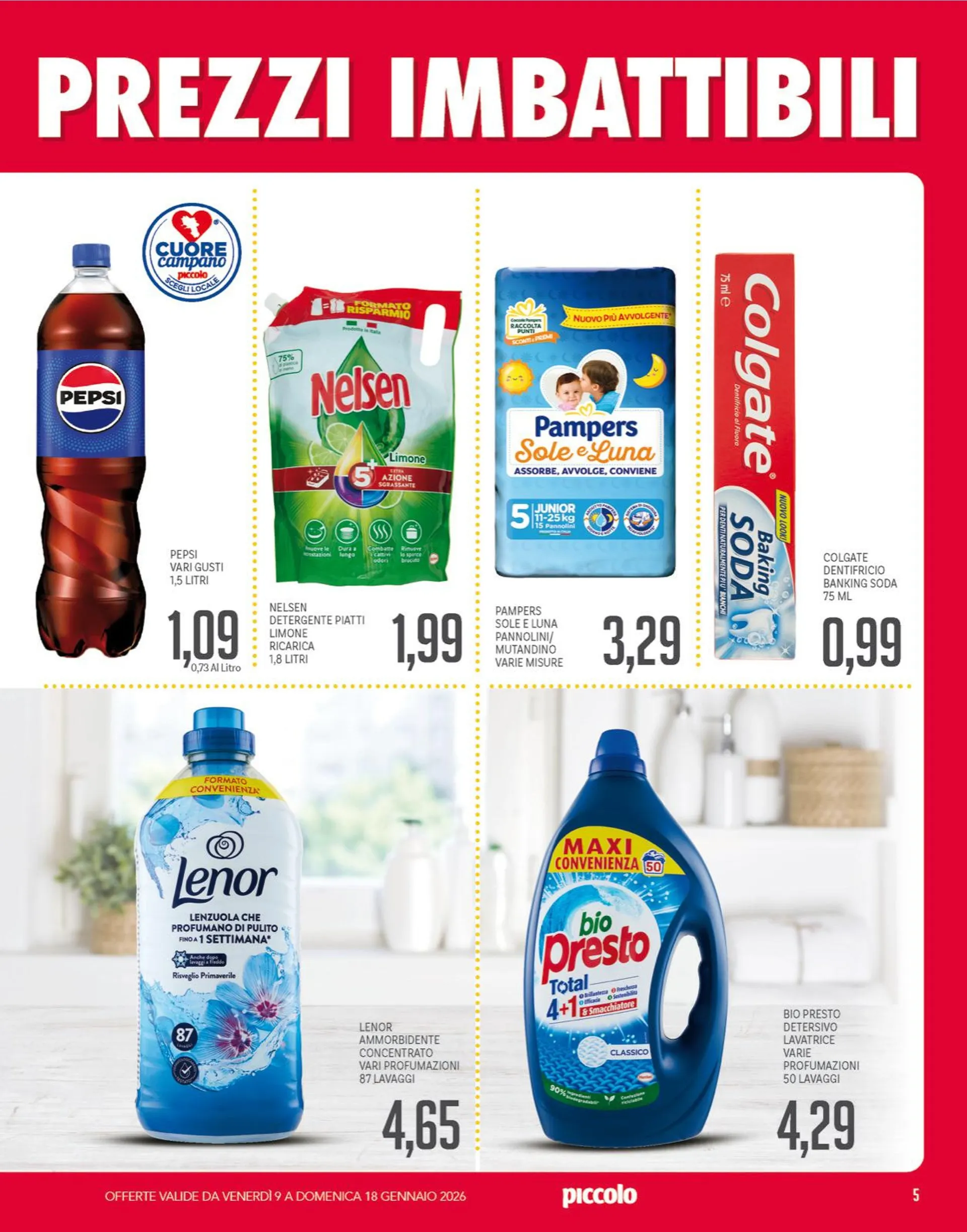 Volantini Piccolo da 9 gennaio a 18 gennaio di 2026 - Pagina del volantino 5