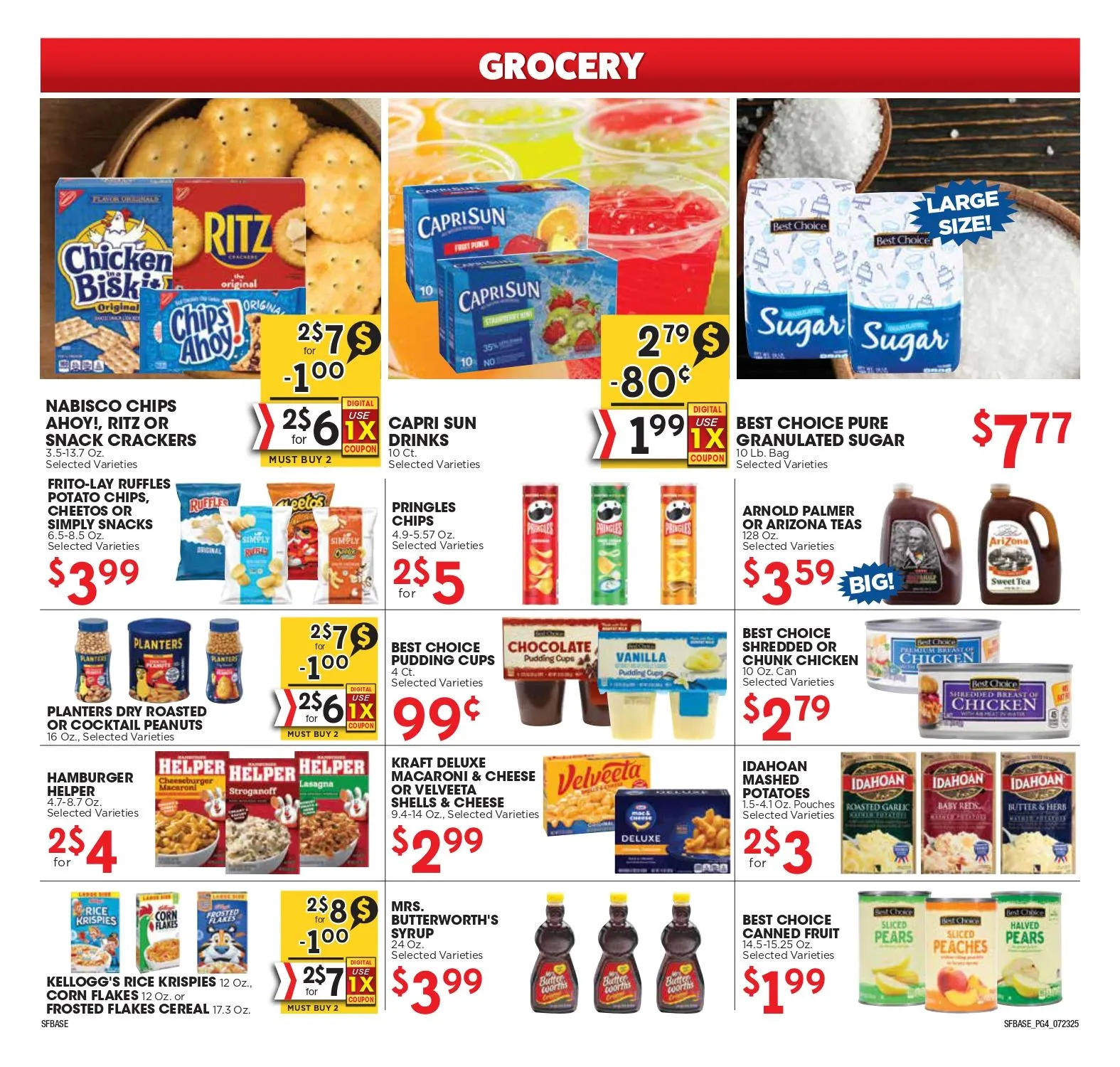 Weekly ad Sunshine Foods Sales from July 23 to July 29 2025 - Page 4