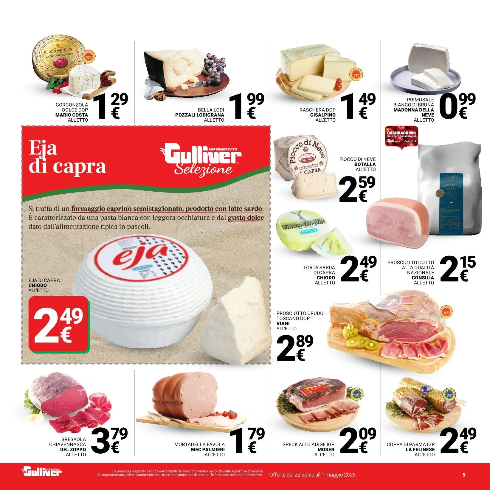 Volantini Gulliver da 22 aprile a 1 maggio di 2025 - Pagina del volantino 5