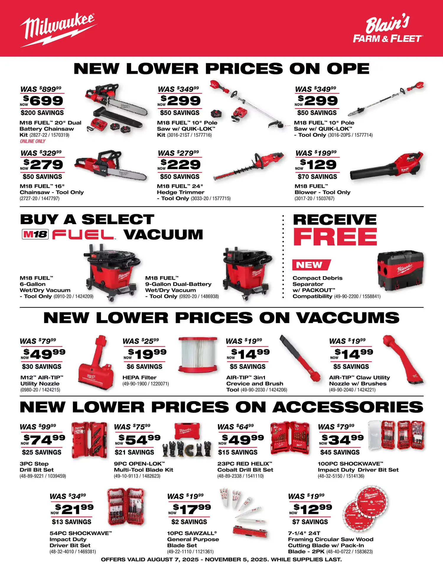 Weekly ad Blain's Farm & Fleet Sales from August 20 to November 5 2025 - Page 4