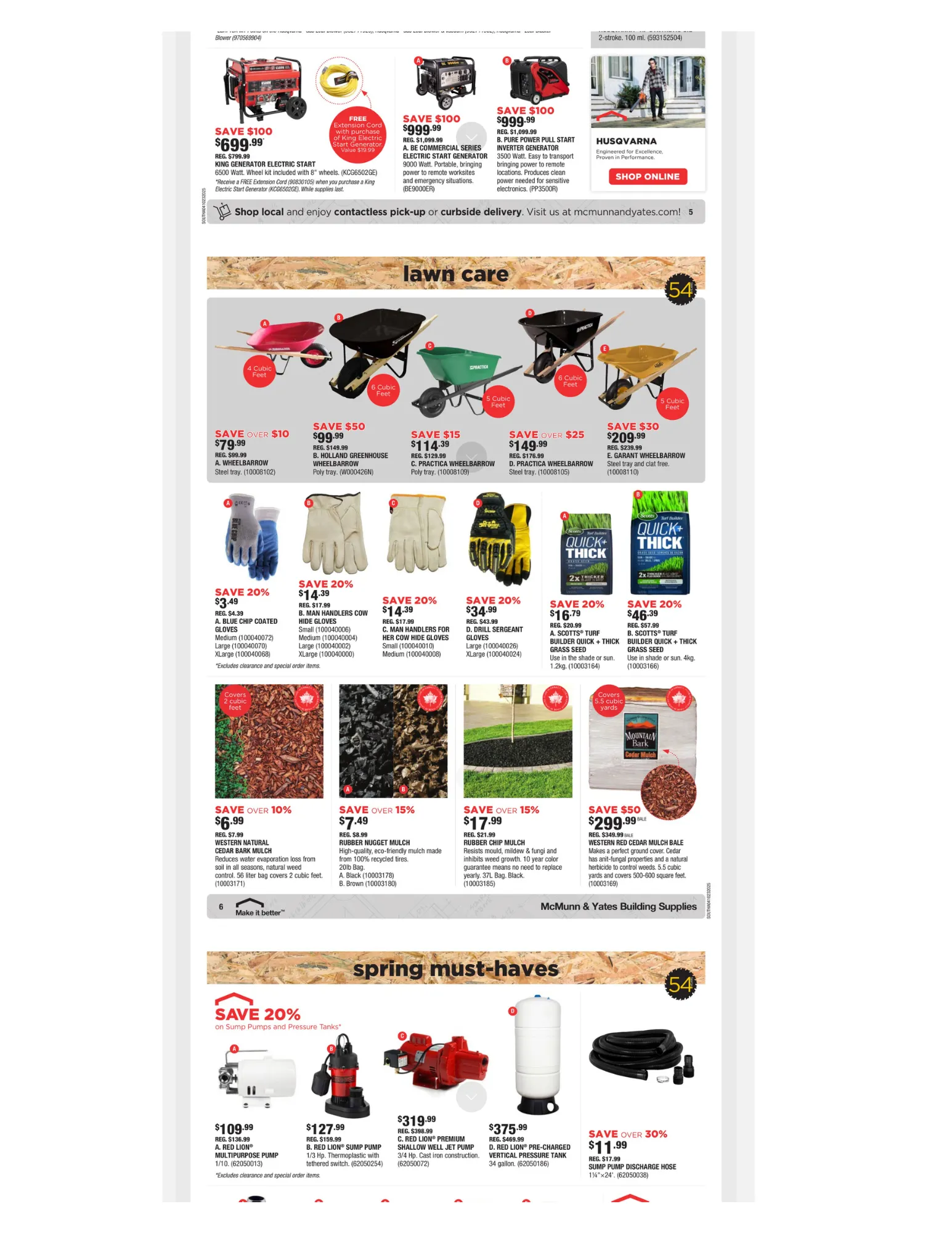 Flyer from April 10 to April 23 2025 - flyer page 4