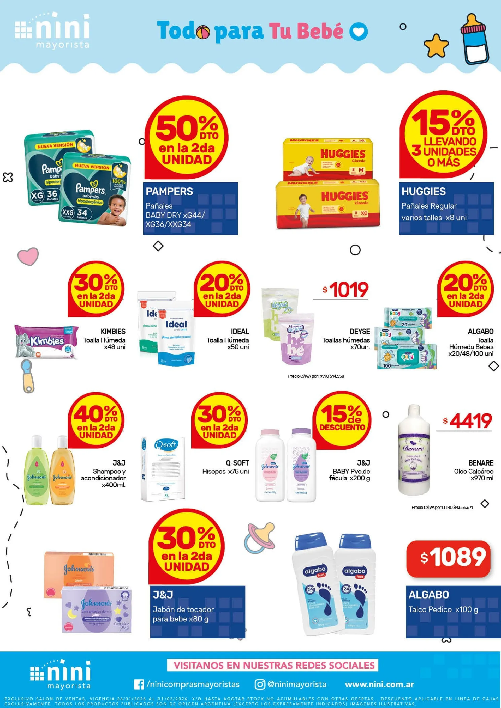 Ofertas de Nini Mayorista Ofertas 26 de enero al 1 de febrero 2026 - Página 5 del catálogo