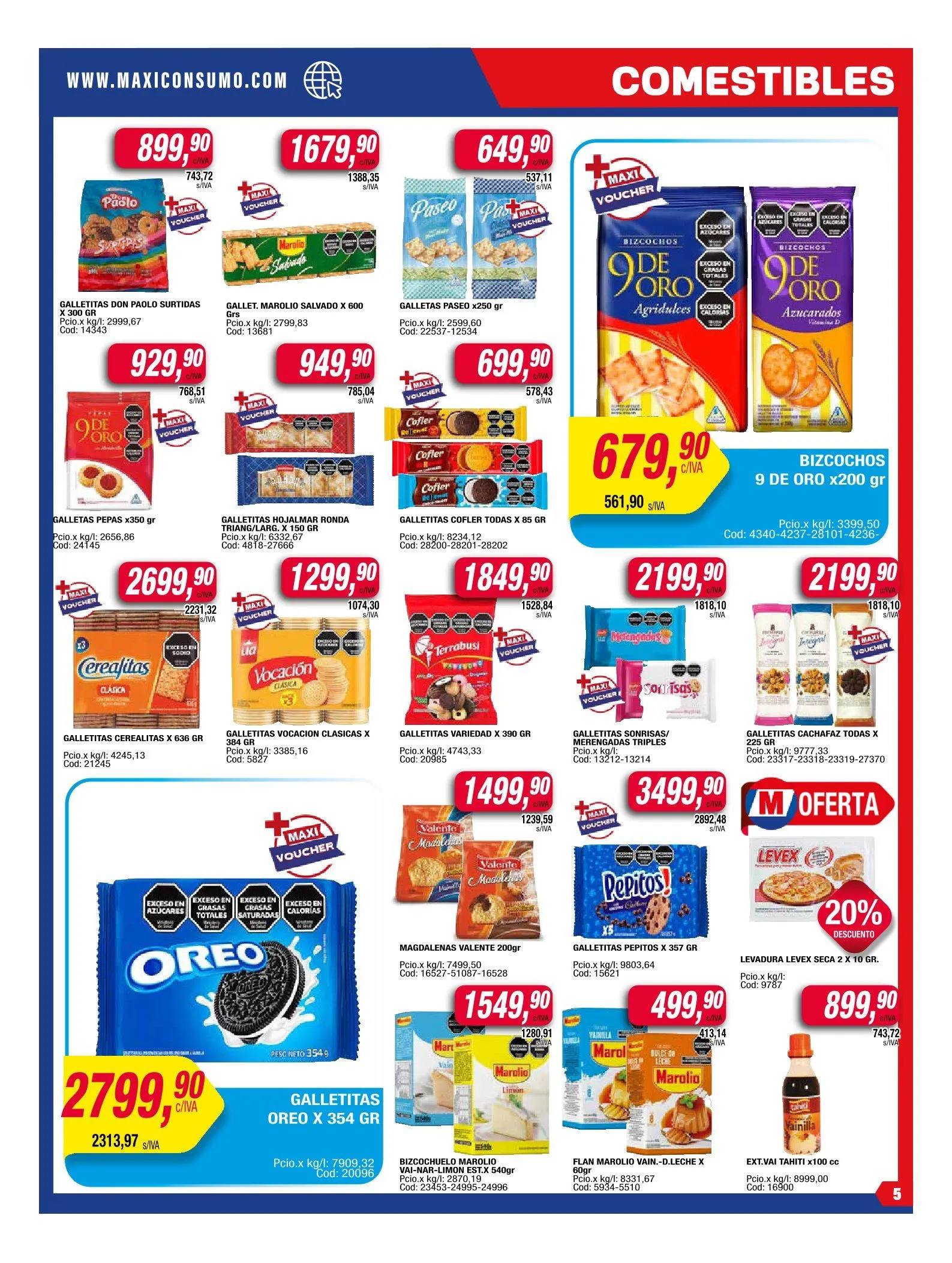 Ofertas de Ofertas Maxiconsumo 11 de agosto al 17 de agosto 2025 - Página 5 del catálogo