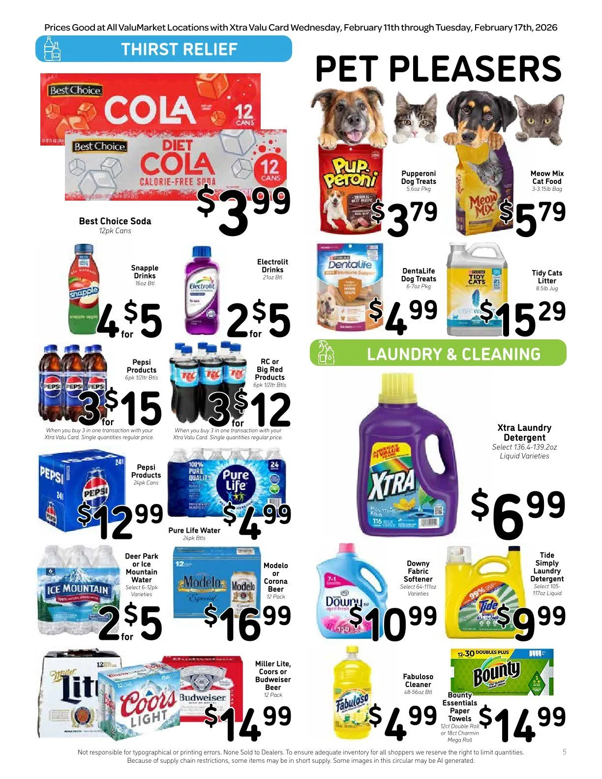 Weekly ad ValuMarket Sales from February 11 to February 17 2026 - Page 5