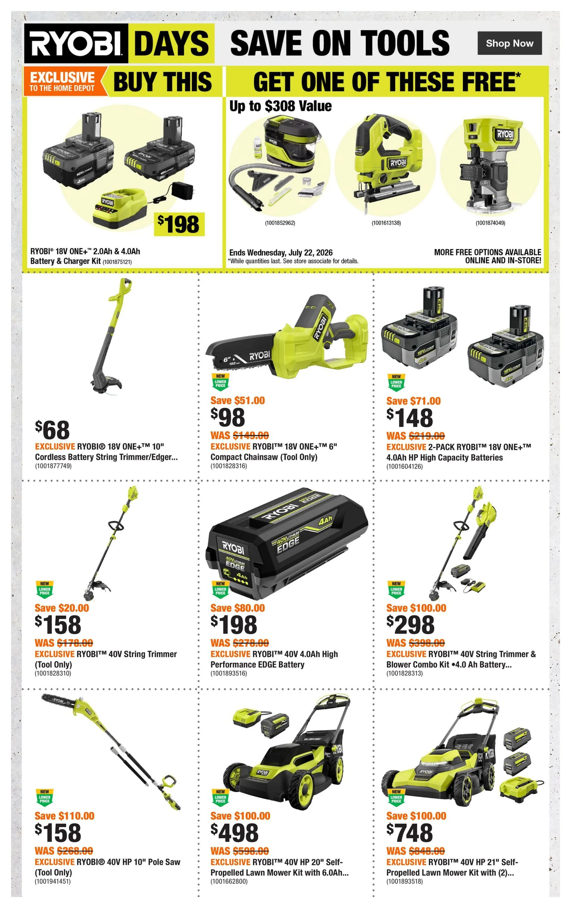 The Home Depot Sales from May 26 to June 10 2026 - flyer page 5