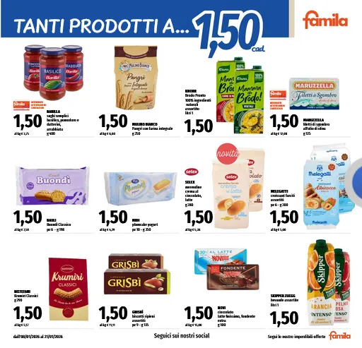 Volantini Famila Superstore da 8 gennaio a 21 gennaio di 2026 - Pagina del volantino 5