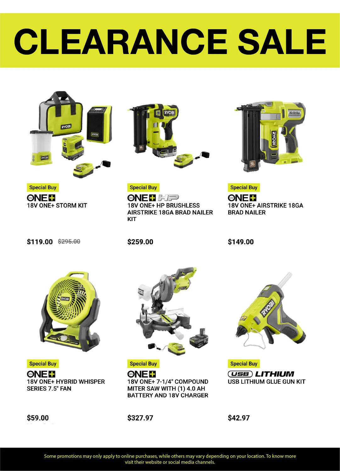 Weekly ad  Ryobi Sales from April 21 to May 10 2026 - Page 4